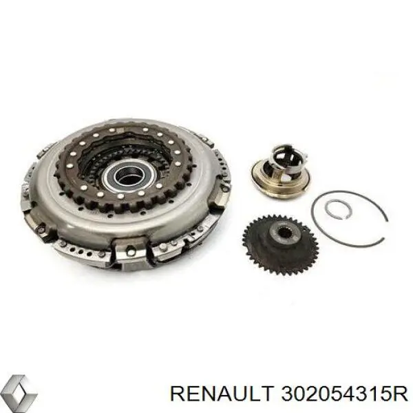 302054315R Renault (RVI) Zestaw sprzęgła (3 części)