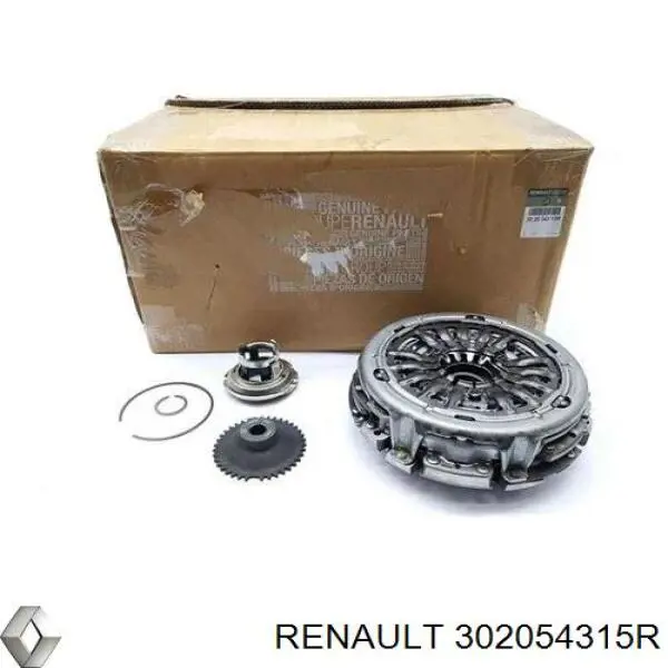 Zestaw sprzęgła (3 części) Renault (RVI) 302054315R cena, od 1375,16 USD