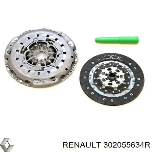 Zestaw sprzęgła (3 części) Renault (RVI) 302055638R cena, od 208,33 USD