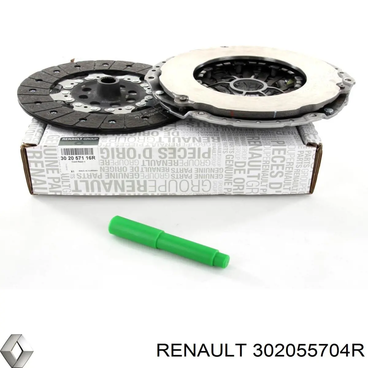 302055704R Renault (RVI) Zestaw sprzęgła (3 części)