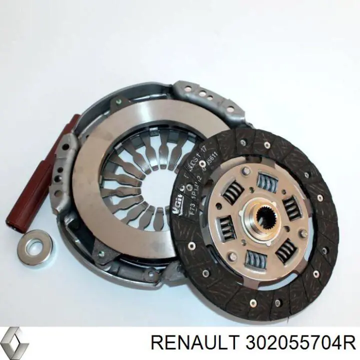 302055704R Renault (RVI) Zestaw sprzęgła (3 części)