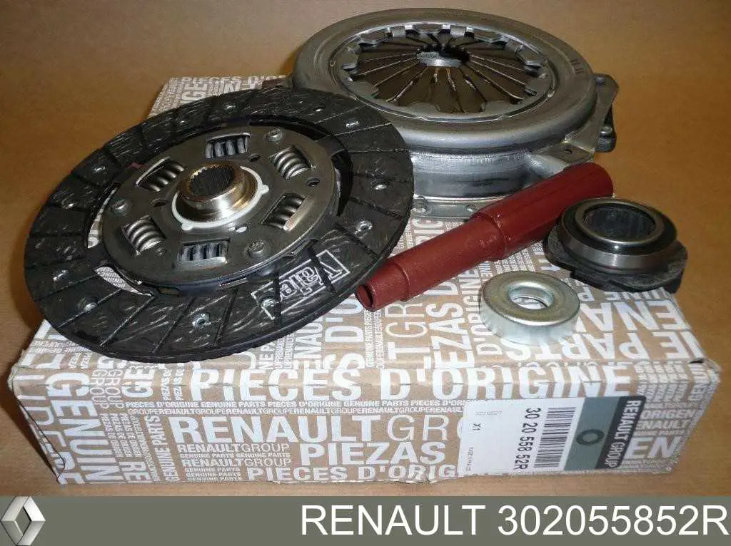 302055852R Renault (RVI) Zestaw sprzęgła (3 części)
