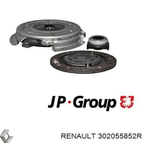 Zestaw sprzęgła (3 części) Renault (RVI) 302055852R cena, od 72,85 USD