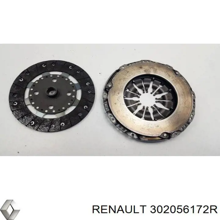 302056172R Renault (RVI) Zestaw sprzęgła (3 części)