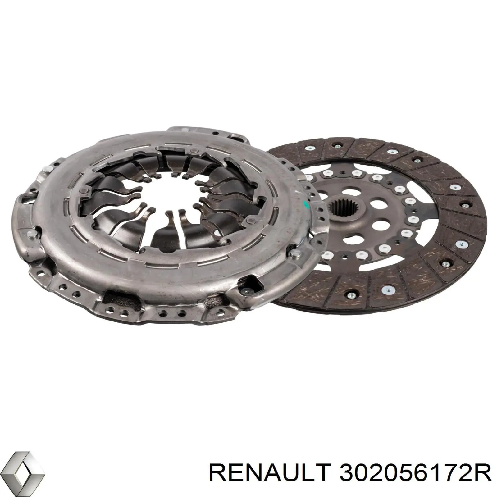 Do koszyka 302056172R Renault (RVI) Zestaw sprzęgła (3 części)