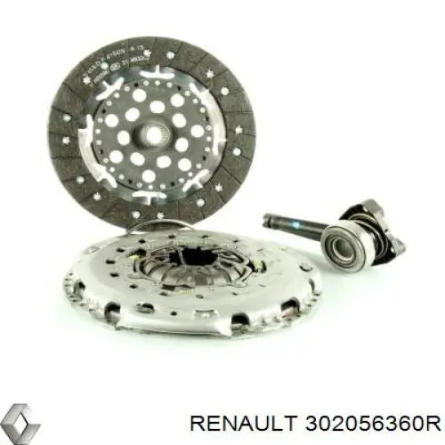 Zestaw sprzęgła (3 części) Renault (RVI) 302056360R cena, od 234,95 USD