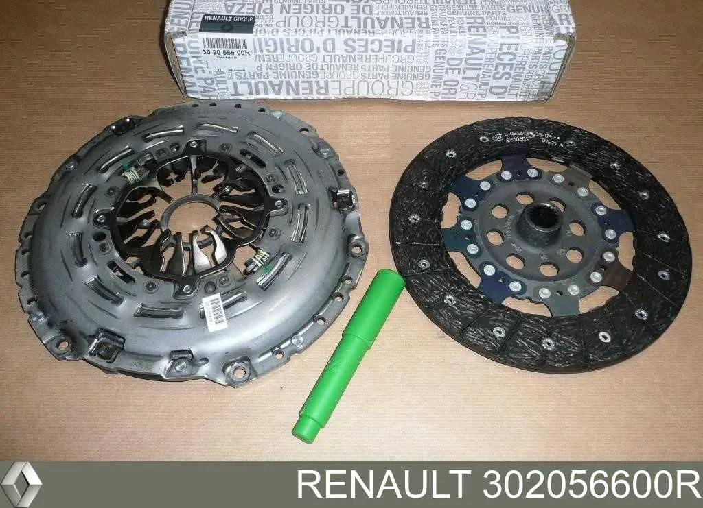 302056600R Renault (RVI) Zestaw sprzęgła (3 części)