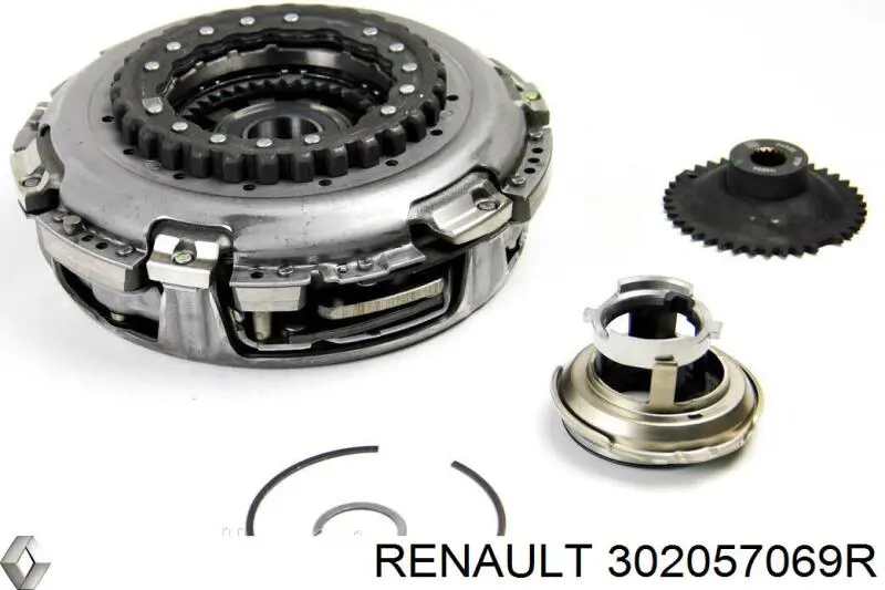 Zestaw sprzęgła (3 części) Renault (RVI) 302057069R cena, od 238,22 USD