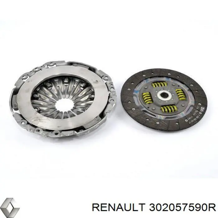 Zestaw sprzęgła (3 części) Renault (RVI) 302057590R cena, od 227,32 USD