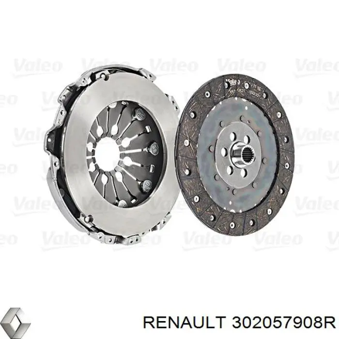 Zestaw sprzęgła (3 części) Renault (RVI) 302057908R cena, od 215,75 USD