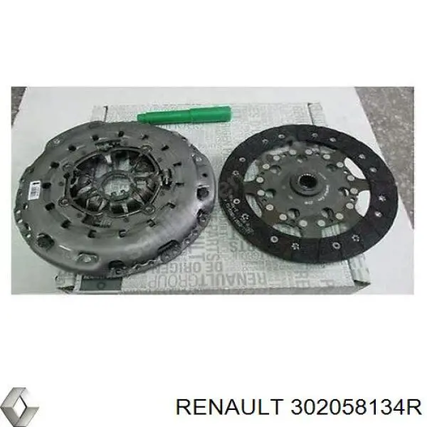 Zestaw sprzęgła (3 części) Renault (RVI) 302058134R cena, od 240,99 USD