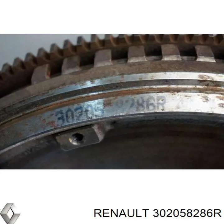 Zestaw sprzęgła (3 części) 302058286R Renault (RVI)