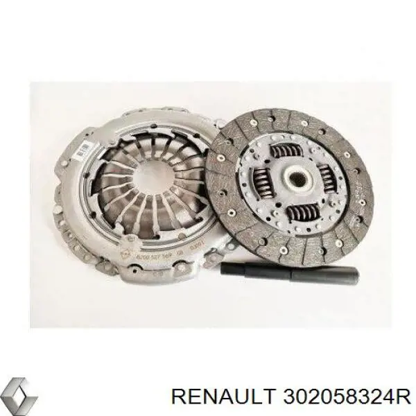 Zestaw sprzęgła (3 części) Renault (RVI) 302058324R cena, od 120,84 USD