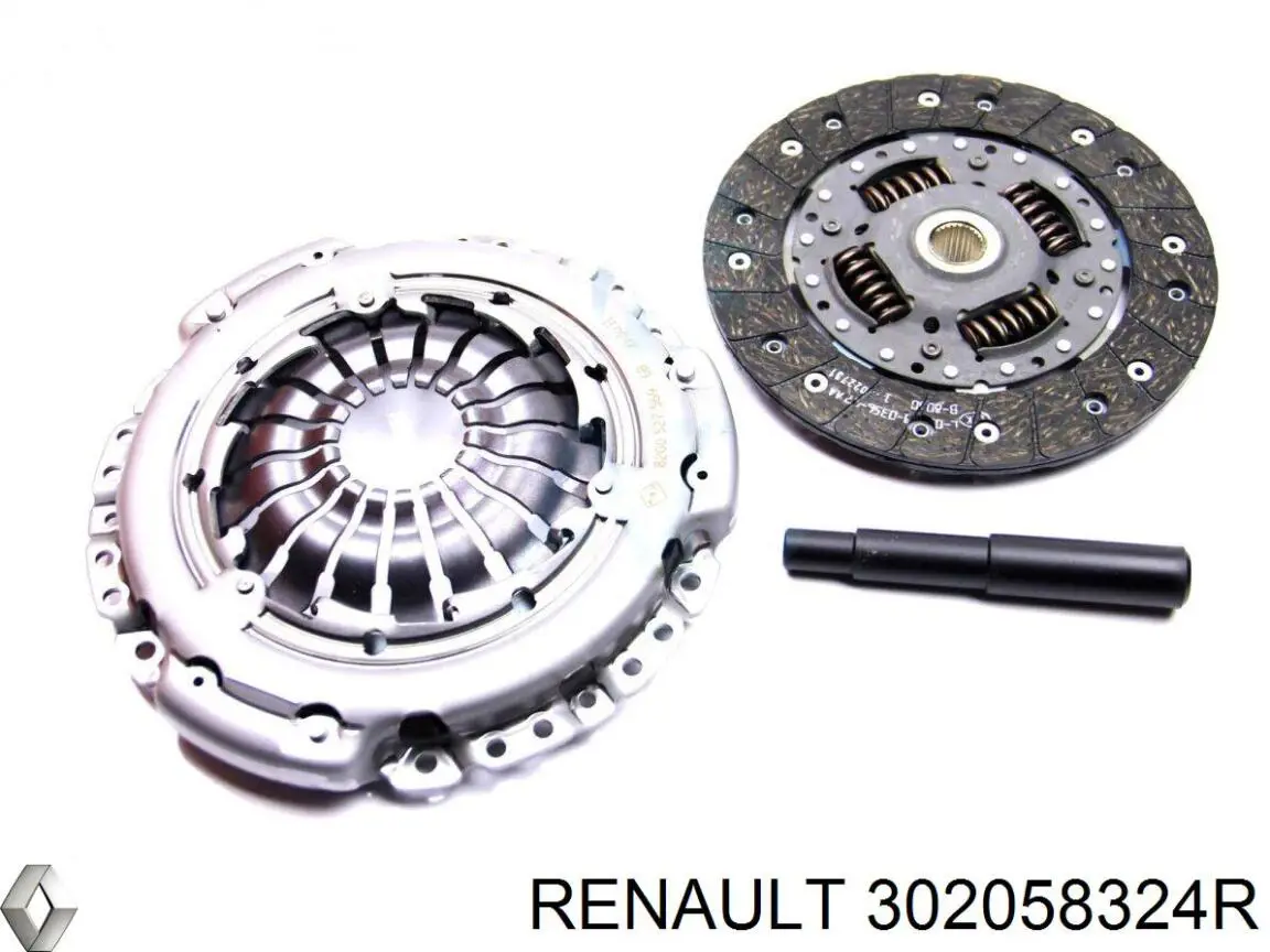 Zestaw sprzęgła (3 części) Renault (RVI) 302058324R cena, od 120,84 USD