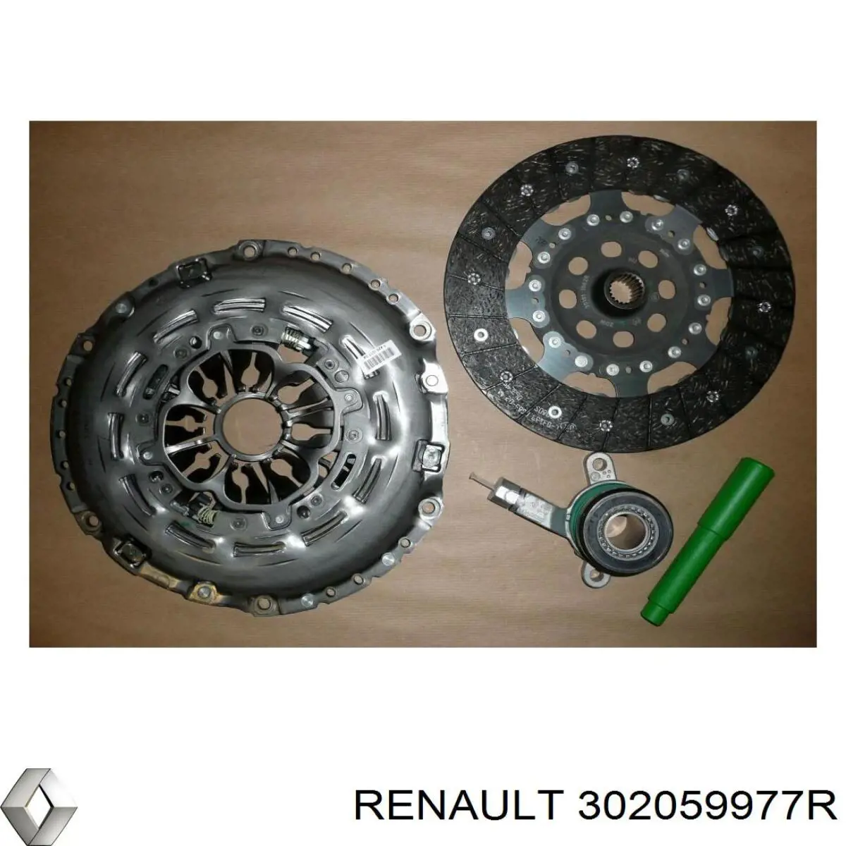 302059977R Renault (RVI) Zestaw sprzęgła (3 części)