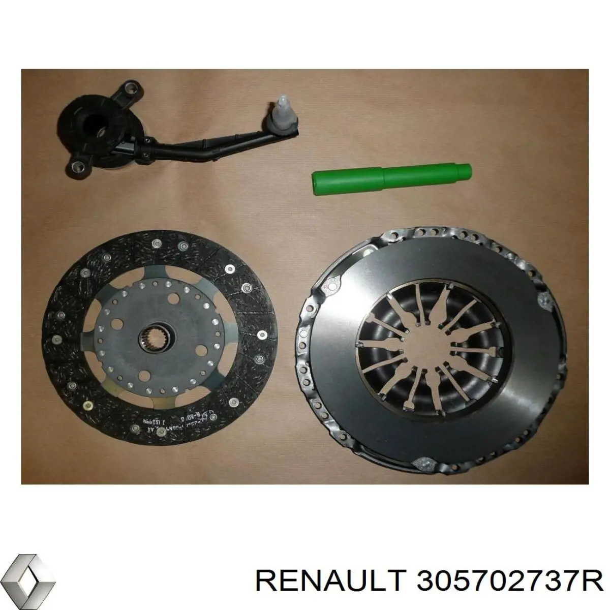 305702737R Renault (RVI) Zestaw sprzęgła (3 części)