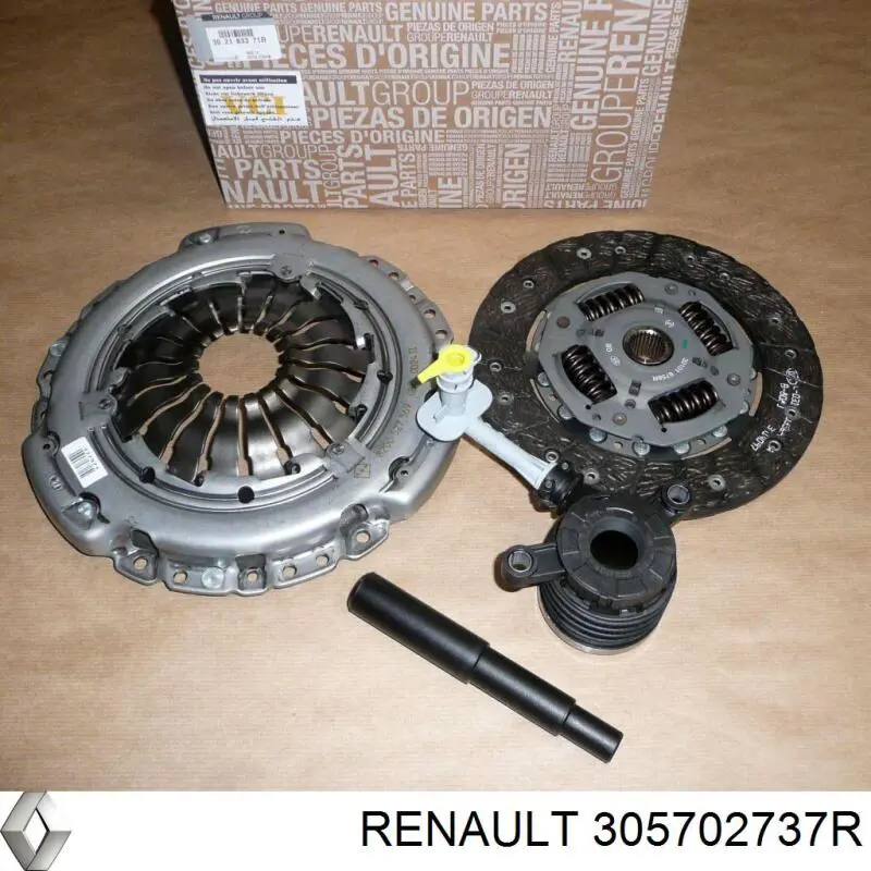 Zestaw sprzęgła (3 części) Renault (RVI) 305702737R cena, od 159,63 USD