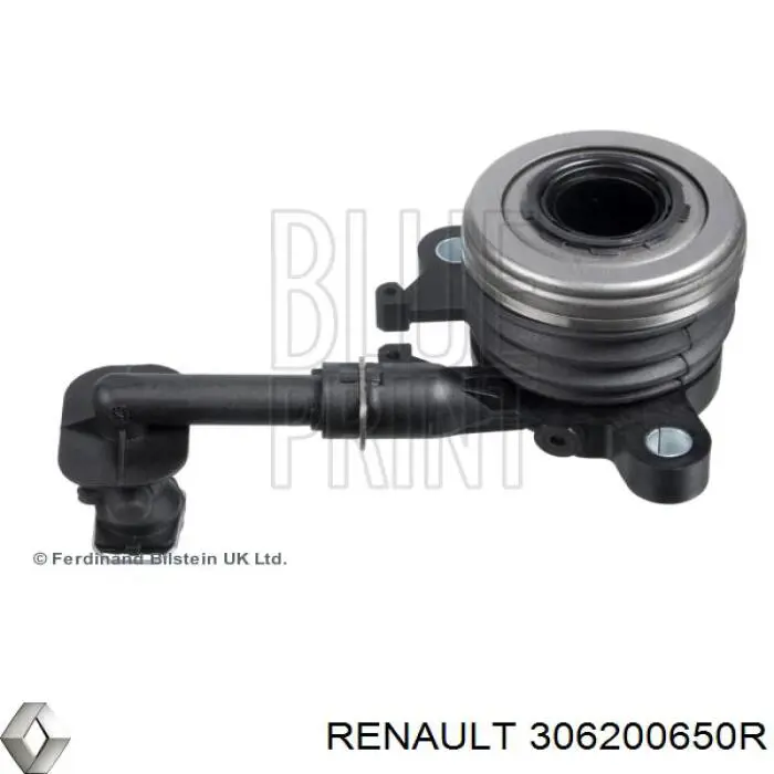 Do koszyka 306200650R Renault (RVI) Cylinder roboczy sprzęgła (wysprzęglik) w komplecie z łożyskiem wyciskowym