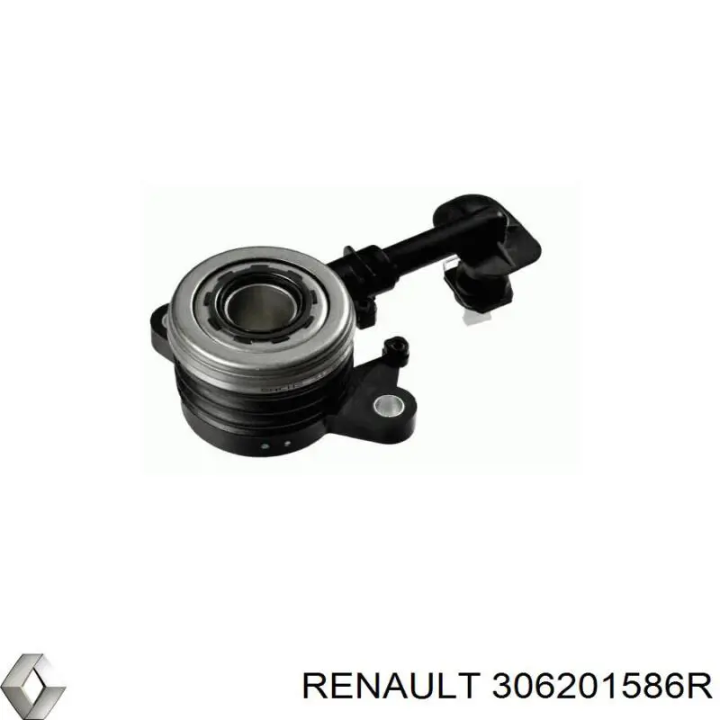 Do koszyka 306201586R Renault (RVI) Cylinder roboczy sprzęgła (wysprzęglik) w komplecie z łożyskiem wyciskowym