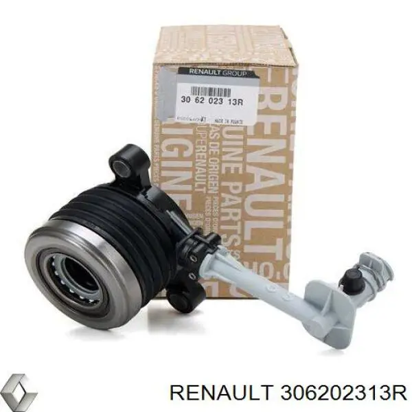 306202313R Renault (RVI) Cylinder roboczy sprzęgła (wysprzęglik) w komplecie z łożyskiem wyciskowym