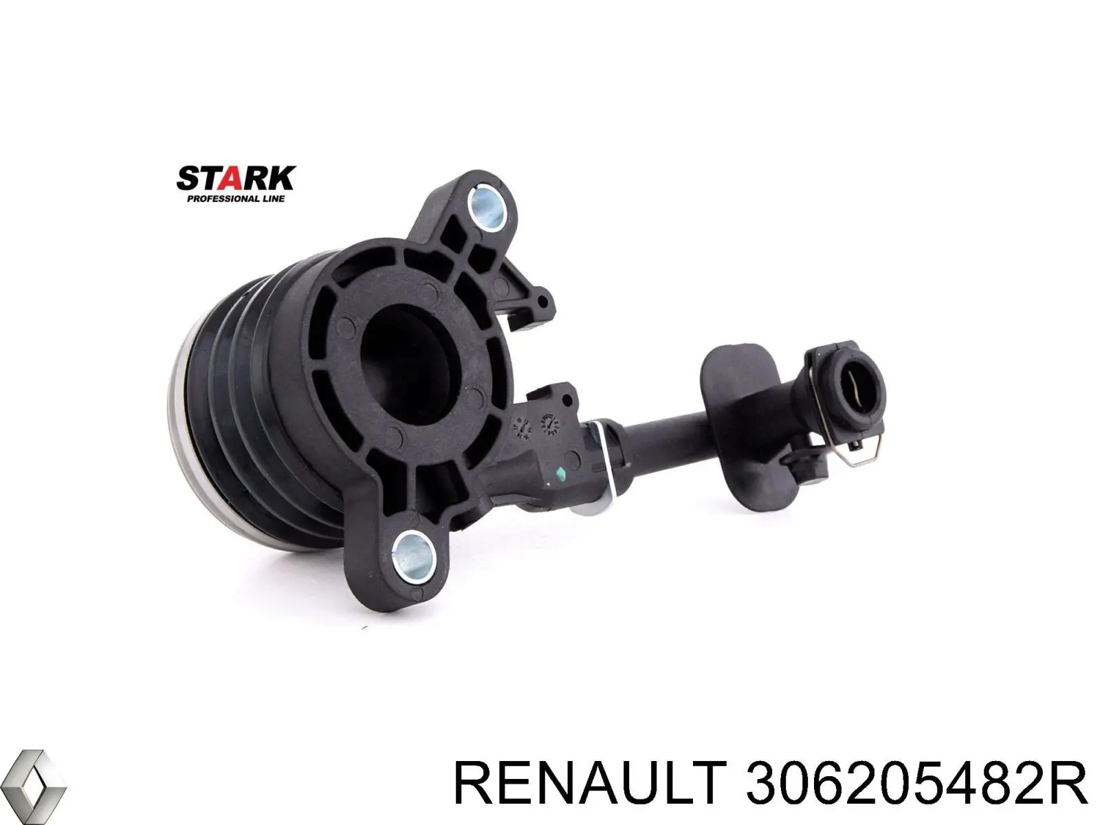 Do koszyka 306205482R Renault (RVI) Cylinder roboczy sprzęgła (wysprzęglik) w komplecie z łożyskiem wyciskowym