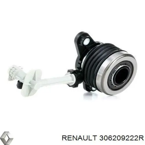 Do koszyka 306209222R Renault (RVI) Cylinder roboczy sprzęgła (wysprzęglik) w komplecie z łożyskiem wyciskowym