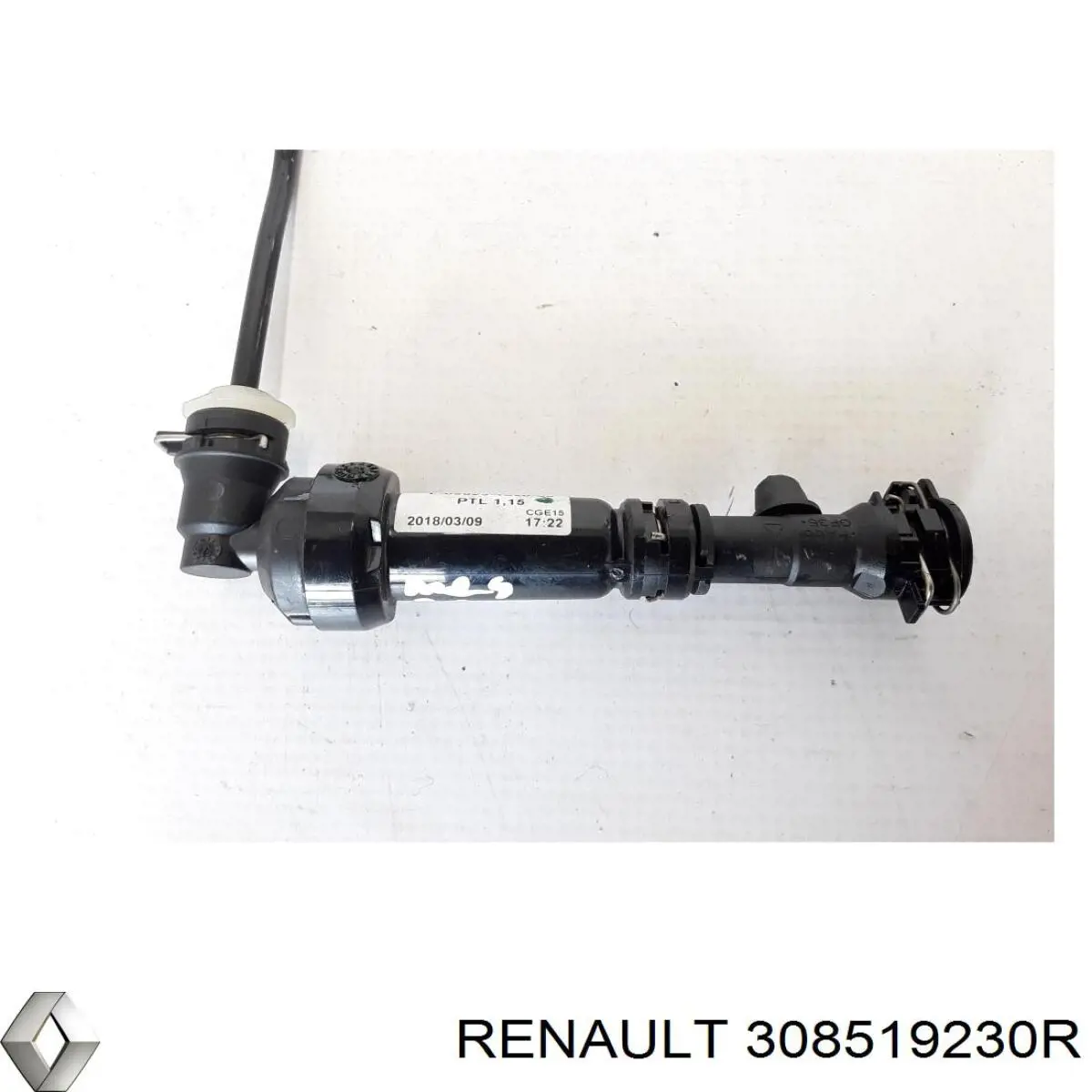 Do koszyka 308519230R Renault (RVI) Przewód sprzęgła