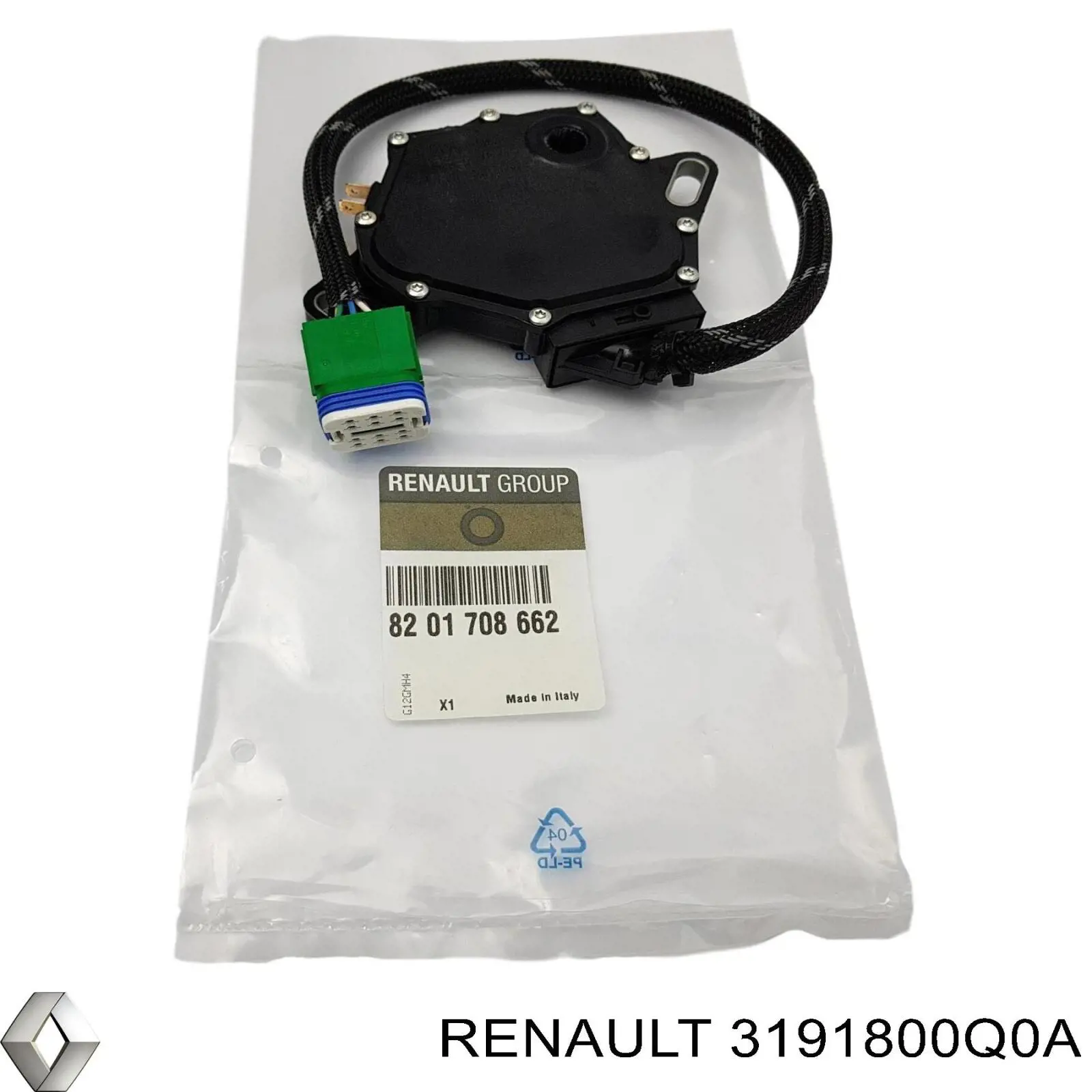 Czujnik automatycznej skrzyni biegów Renault (RVI) 3191800Q0A cena, od 49,37 USD