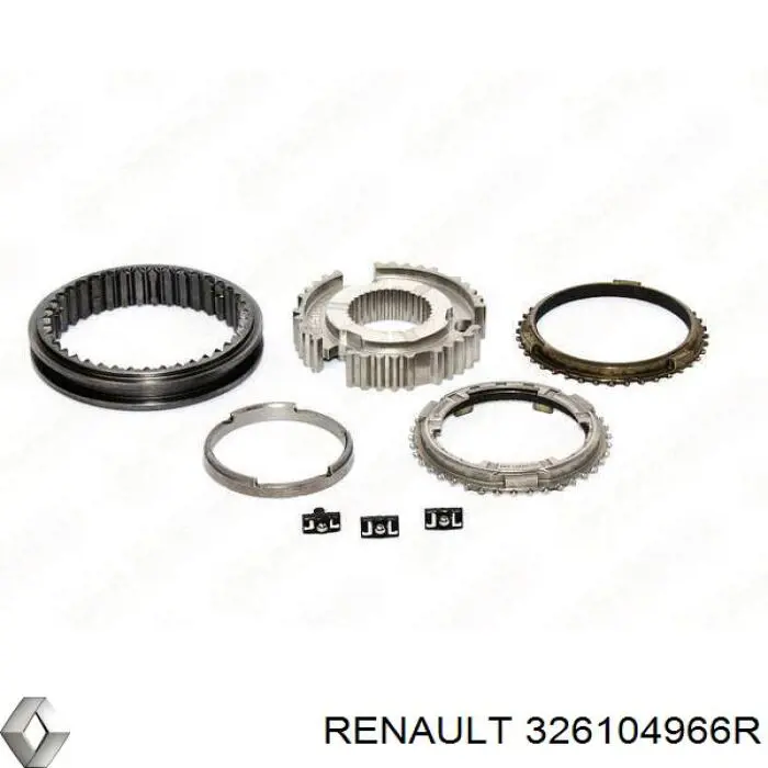 Synchronizator  3/4 biegu Renault (RVI) 326104966R cena, od 113,59 USD