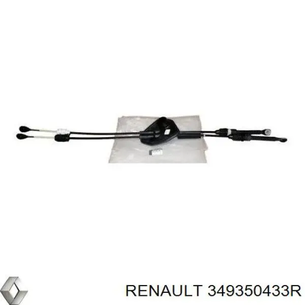 349350433R Renault (RVI) Linka dźwigni zmiany biegów podwójna