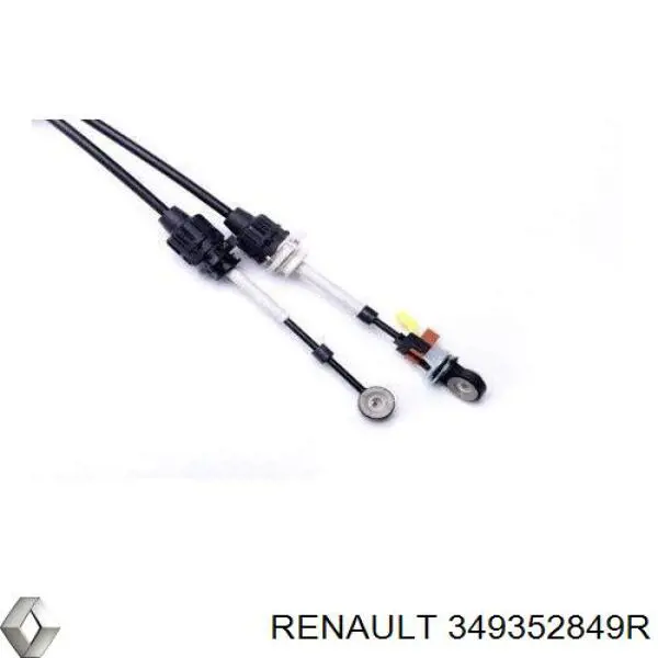 349352849R Renault (RVI) Linka dźwigni zmiany biegów podwójna