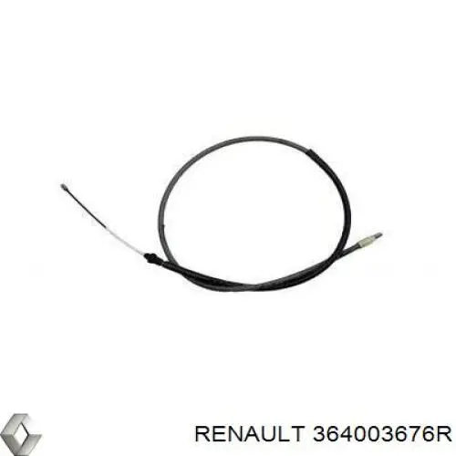 Linka hamulca ręcznego tylna prawa/lewa Renault (RVI) 364003676R cena, od 17,58 USD