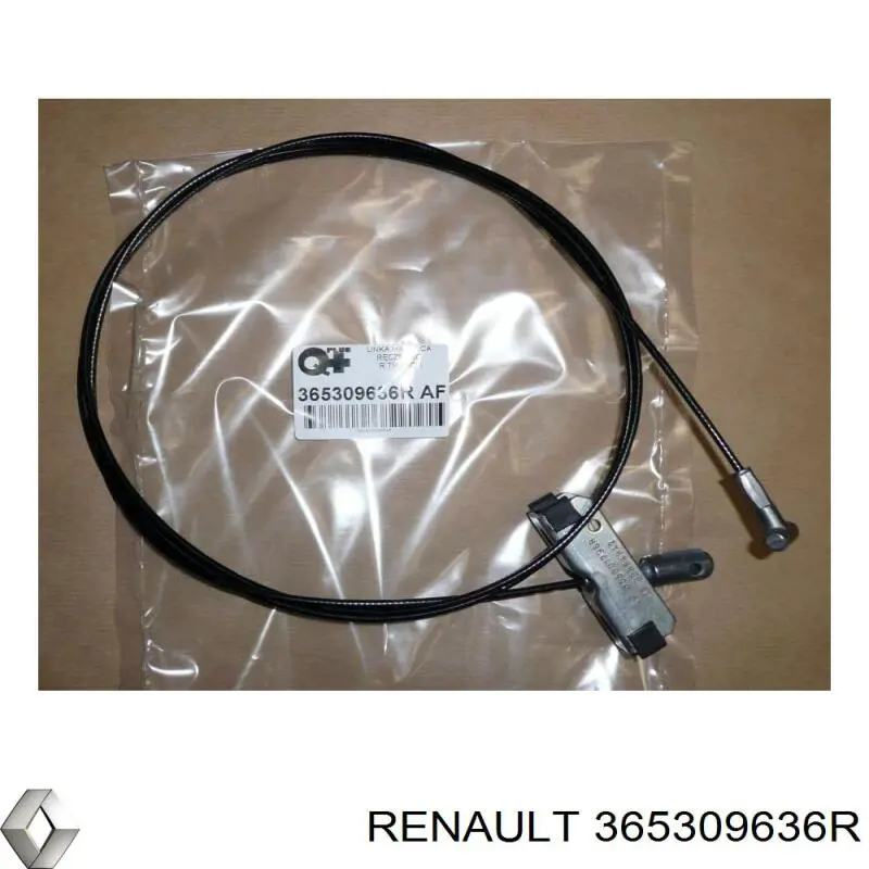 Do koszyka 365309636R Renault (RVI) Linka hamulca ręcznego środkowa