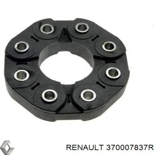 Do koszyka 370007837R Renault (RVI) Przegub elastyczny wału przedni