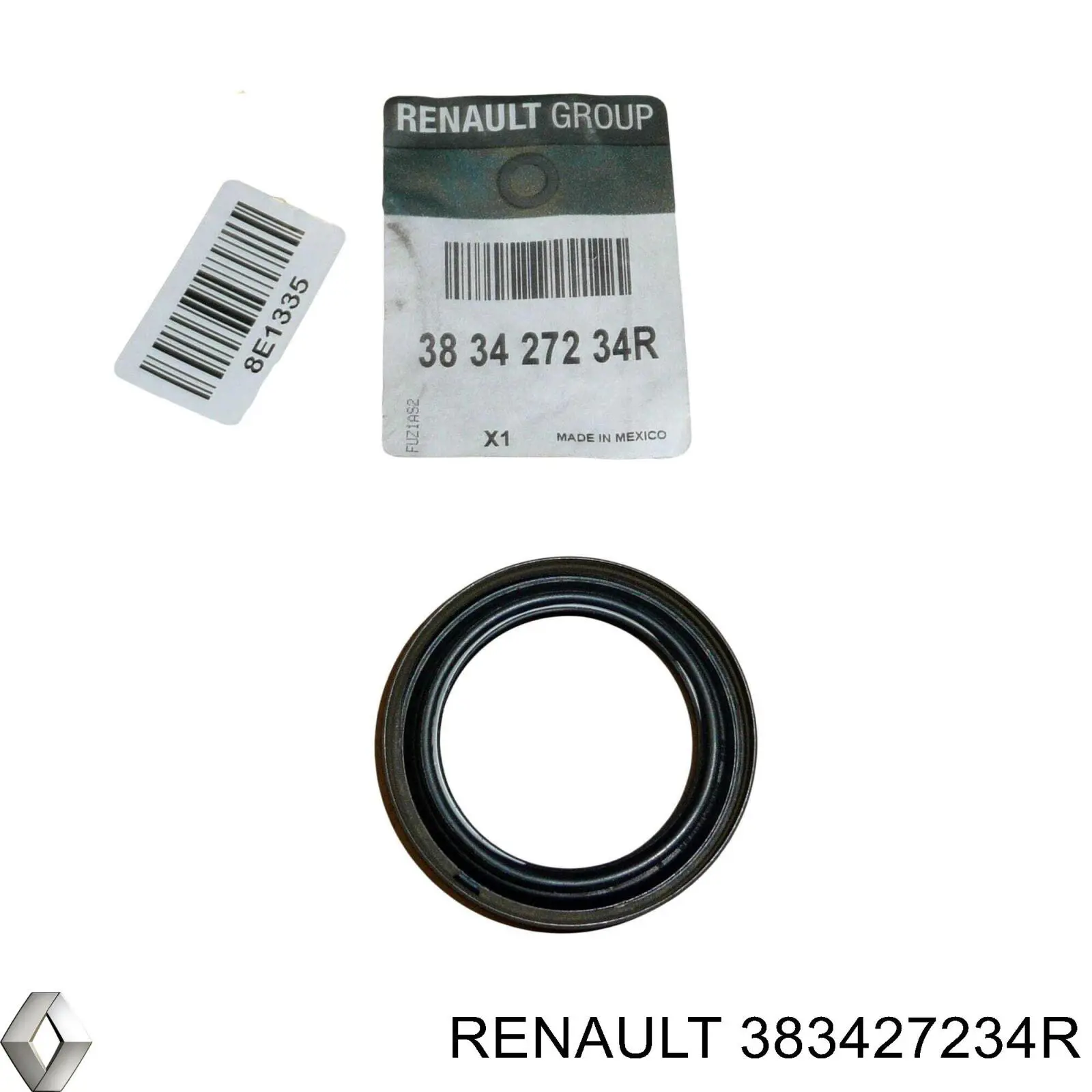 Uszczelniacz półosi mostu przedniego Renault (RVI) 383427234R cena, od 32,46 USD