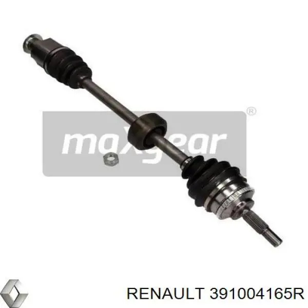 Do koszyka 391004165R Renault (RVI) Półoś napędowa przednia prawa