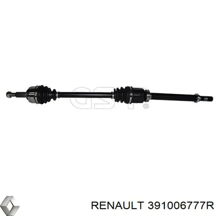 Półoś napędowa przednia prawa Renault (RVI) 391006777R cena, od 73,21 USD