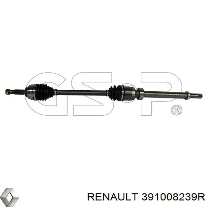 391008239R Renault (RVI) Półoś napędowa przednia prawa