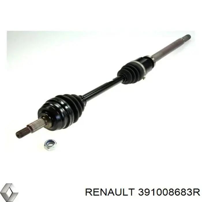 391008683R Renault (RVI) Półoś napędowa przednia prawa
