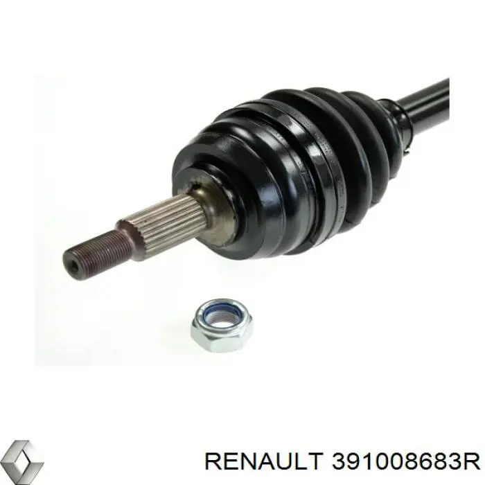 Półoś napędowa przednia prawa Renault (RVI) 391008683R cena, od 112,37 USD