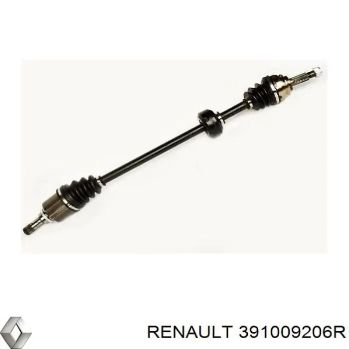 391009206R Renault (RVI) Półoś napędowa przednia prawa