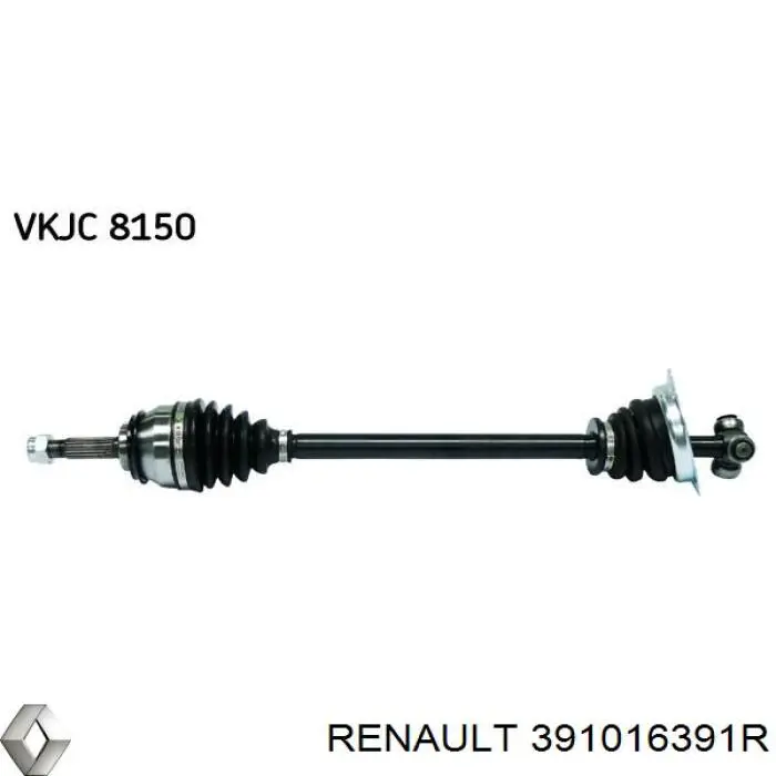 391016391R Renault (RVI) Półoś napędowa przednia lewa