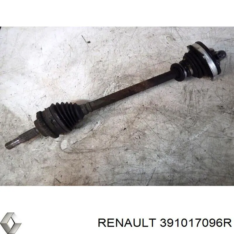 Półoś napędowa przednia lewa Renault (RVI) 391017096R cena, od 76,62 USD