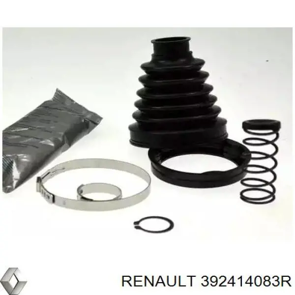 Osłona przegubu homokinetycznego półosi przedniej zewnętrzna Renault (RVI) 392414083R cena, od 17,40 USD