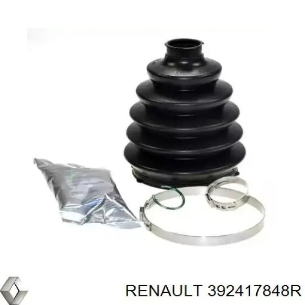 Osłona przegubu homokinetycznego półosi przedniej zewnętrzna Renault (RVI) 392417848R cena, od 16,26 USD