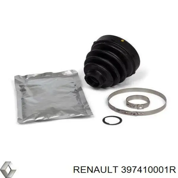 Do koszyka 397410001R Renault (RVI) Osłona przegubu homokinetycznego półosi przedniej wewnętrzny lewy