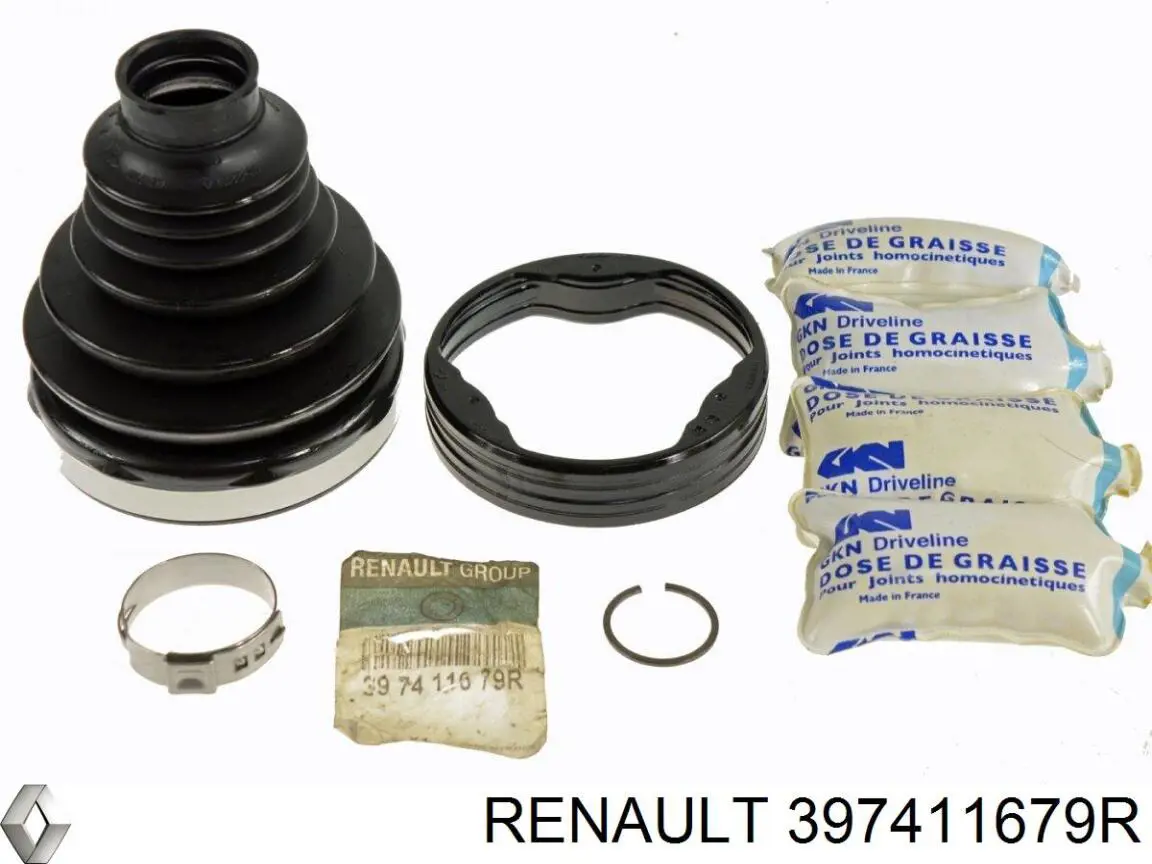 397411679R Renault (RVI) Osłona przegubu homokinetycznego półosi przedniej wewnętrzna