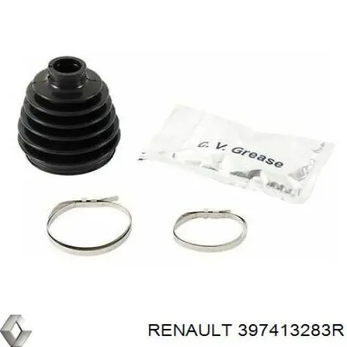 Osłona przegubu homokinetycznego półosi przedniej wewnętrzna Renault (RVI) 397413283R cena, od 35,38 USD