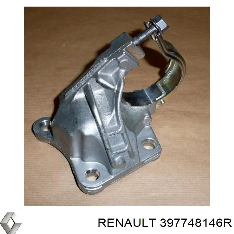Do koszyka 397748146R Renault (RVI) Podpora łożyska podwieszanego półosi przedniej