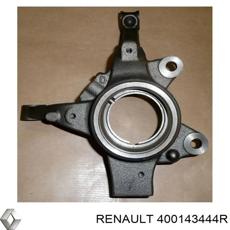 400143444R Renault (RVI) Czop (zwrotnica) przedni prawy
